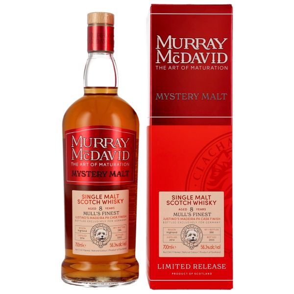 Mull's Finest 8 Jahre 2014/2023 Madeira Finish (Murray McDavid)